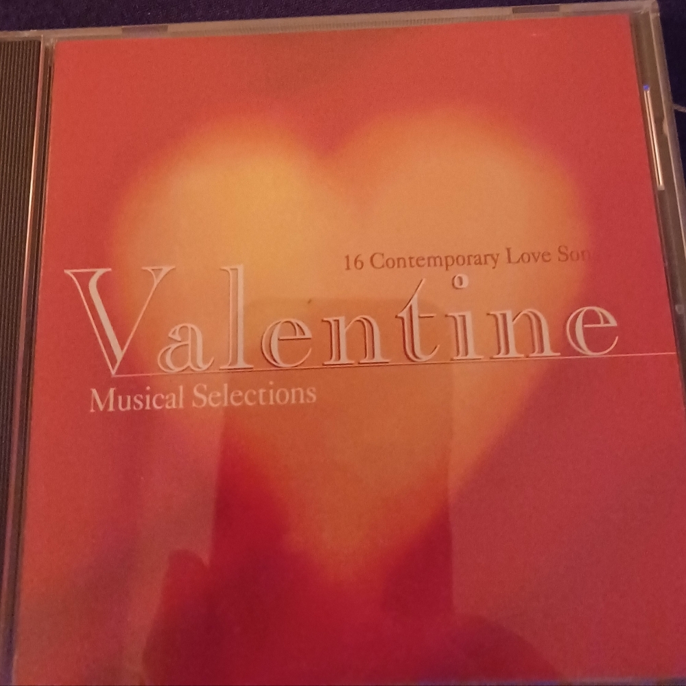 ♡Valentine♡Musical♡Selections♡16 Contemporary♡Songs ♡Audio♡CD♡